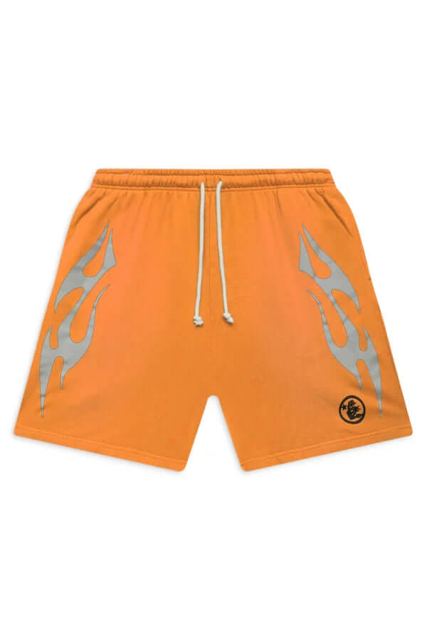 Flame Shorts Orange-NIBEZA Apparels-Nibeza Style