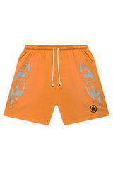 Flame Shorts Orange-NIBEZA Apparels-Nibeza Style