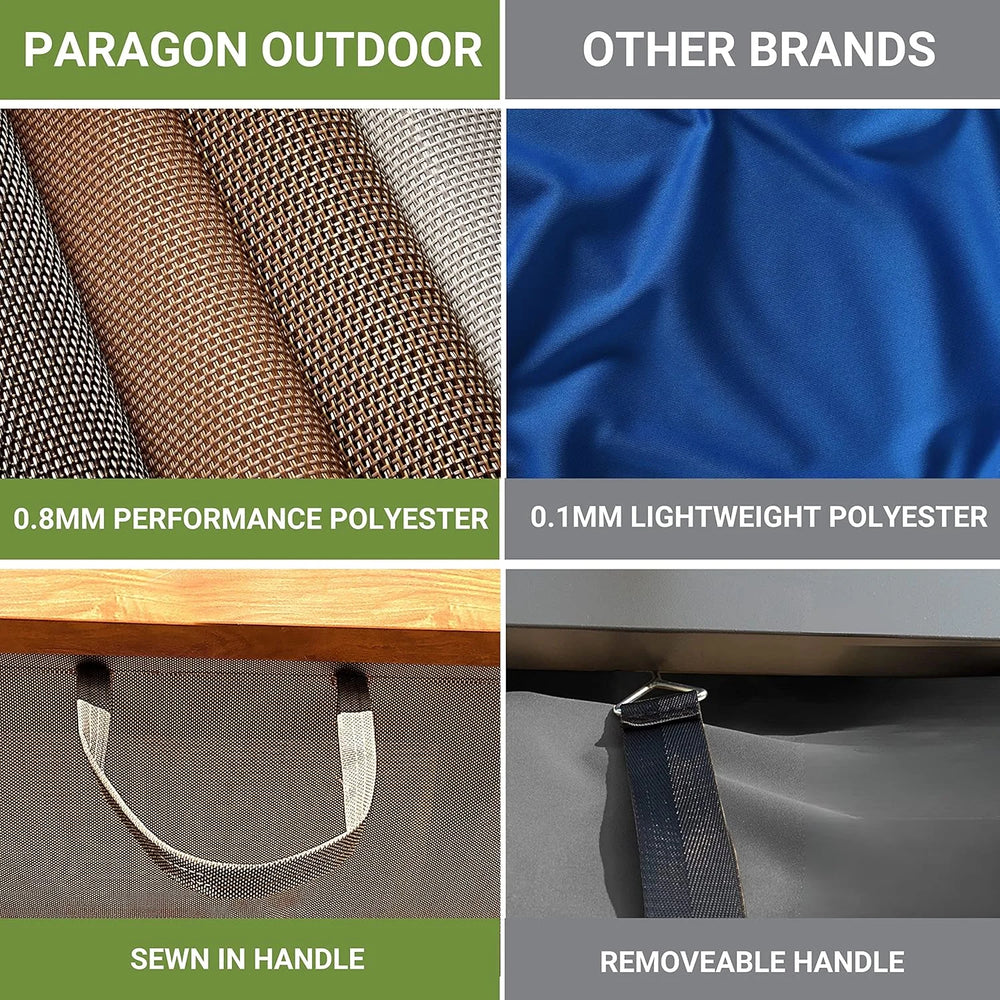 Florence Aluminum Pergola with Canopy Paragon Outdoor Nibeza Style