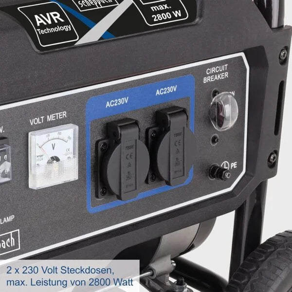 GENERATORE 2,8 KW SCHEPPACH SG3200 SCH5906220903 Nibeza Style