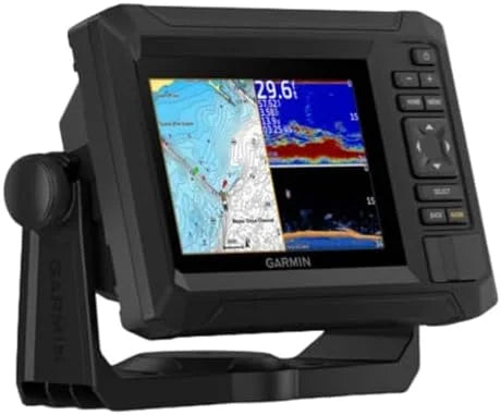 Garmin ECHOMAP UHD2 53CV Chartplotter/Fishfinder with US Inland Maps and GT20-TM [010-02590-51] Nibeza Style