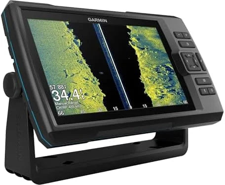 Garmin Striker Vivid 9sv, Easy-to-Use 5-inch Color Fishfinder and Sonar Transducer, Vivid Scanning Sonar Color Palettes, 9 inch Nibeza Style