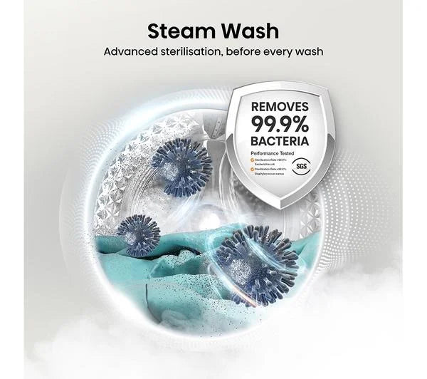 HISENSE 3S Series WiFi-enabled 8 kg 1400 Spin Washing Machine Nibeza Style