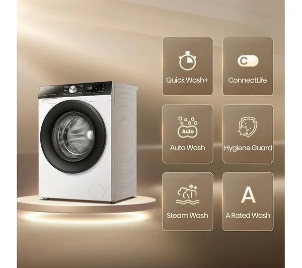HISENSE 3S Series WiFi-enabled 8 kg 1400 Spin Washing Machine Nibeza Style