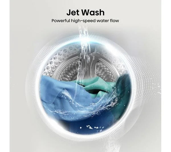 HISENSE 3S Series WiFi-enabled 8 kg 1400 Spin Washing Machine Nibeza Style