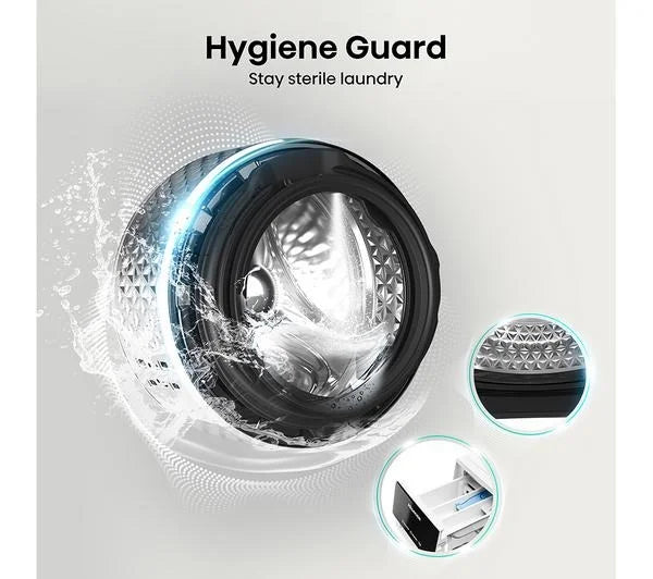 HISENSE 3S Series WiFi-enabled 8 kg 1400 Spin Washing Machine Nibeza Style