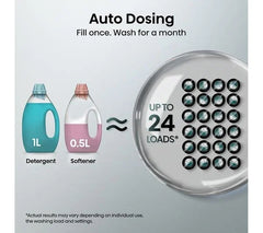 Hisense 5S Series Auto Dosing WD5S1045BW WiFi-enabled 10.5 kg Washer Dryer Nibeza Style