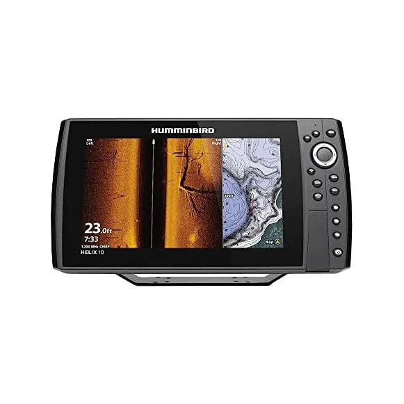 Humminbird 411420-1CHO Helix 10 Chirp MEGA SI+ GPS G4N CHO (Control Head Only) Fish Finder Nibeza Style