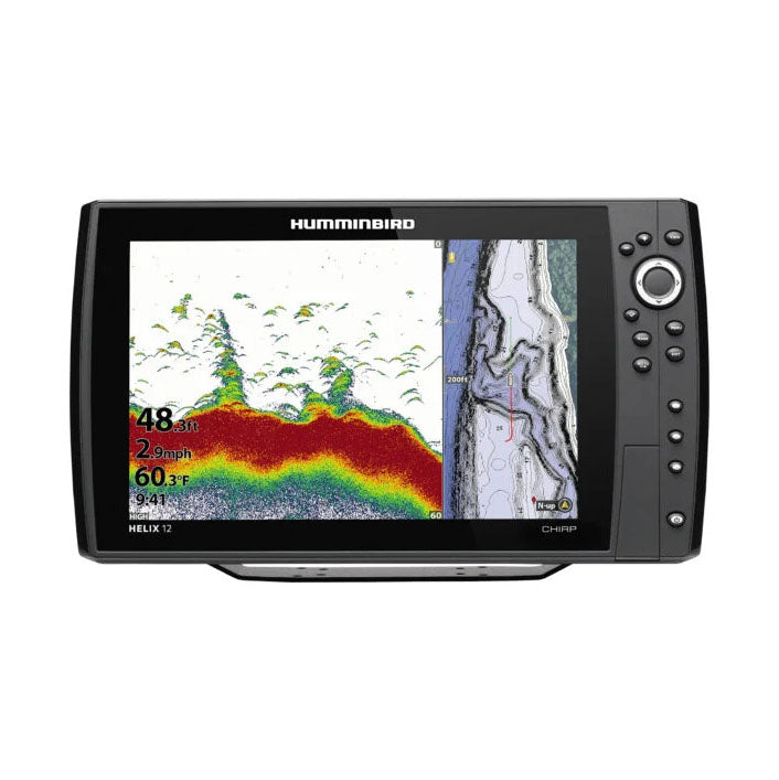 Humminbird HELIX 12 CHIRP MEGA SI GPS G4N Fish Finder/Chartplotter Nibeza Style