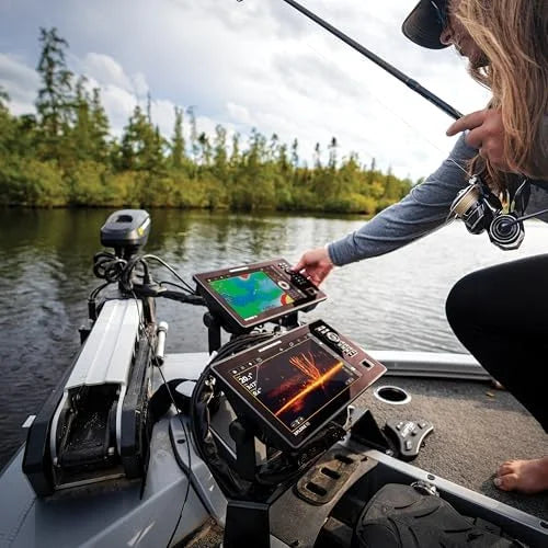 Humminbird MEGA Live 2 Forward-Facing Sonar Transducer for XPLORE, APEX, and SOLIX G3 Fish Finders Nibeza Style