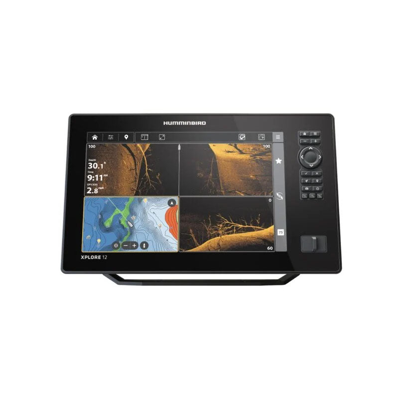 Humminbird XPLORE 12 CMSI+ CHIRP MEGA SI Fish Finder/Chartplotter Nibeza Style