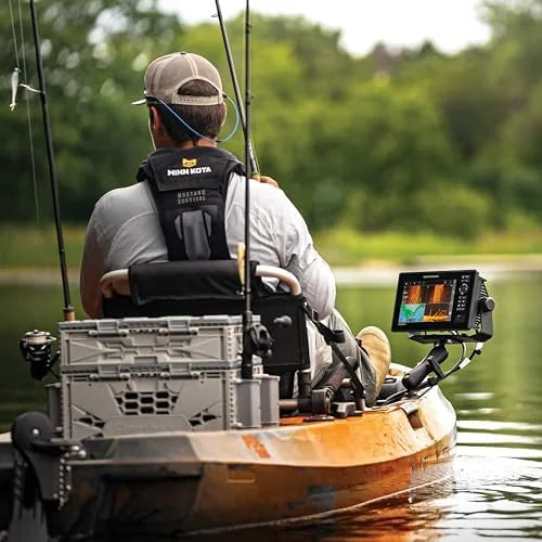 Humminbird XPLORE 9 GPS Fish Finder with Transducer, MEGA Side Imaging+ & HD Touchscreen Display Nibeza Style