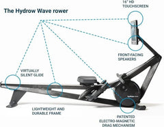 Hydrow Wave Rowing Machine Nibeza Style