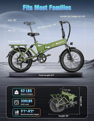Jasion EB7 2.0 All Terrain Electric Bike Nibeza Style