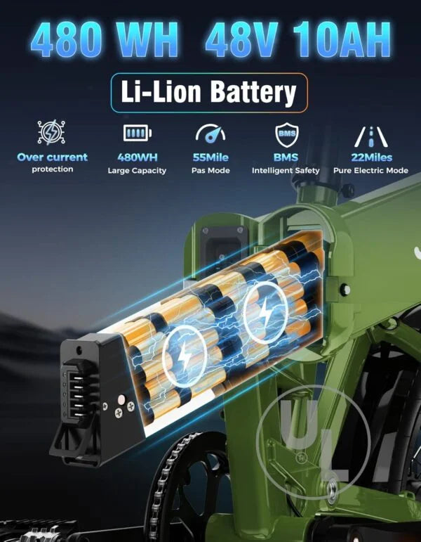 Jasion EB7 2.0 All Terrain Electric Bike Nibeza Style