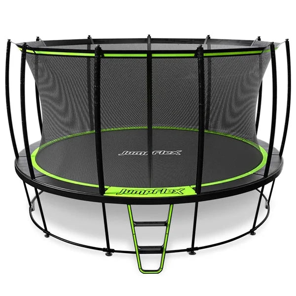 JumpFlex HERO 14ft Round Trampoline Nibeza Style
