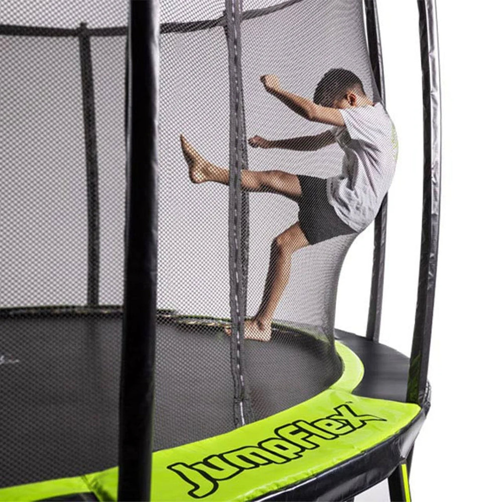 JumpFlex HERO 14ft Round Trampoline Nibeza Style