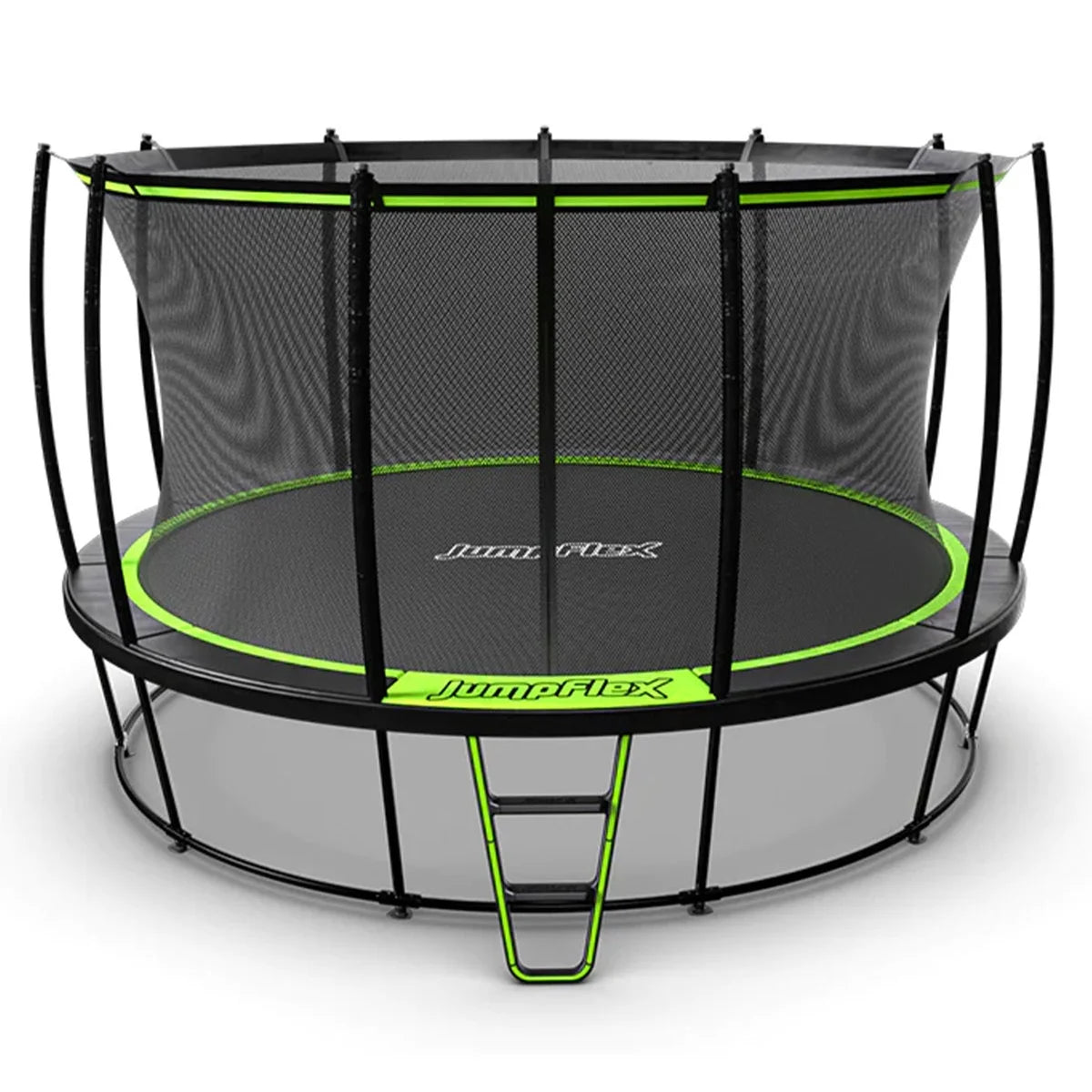 JumpFlex Hero Round Outdoor Backyard Trampoline Nibeza Style