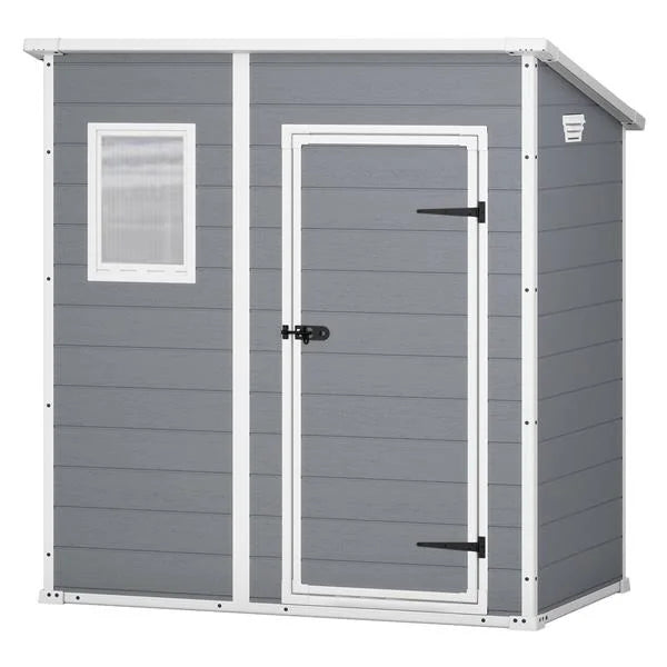 Keter Garden Shed Manor Pent 64 Grey Nibeza Style