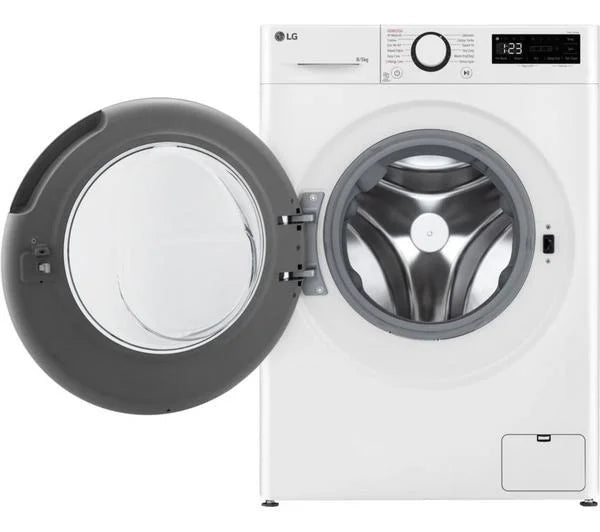 LG AI Direct Drive FWY385WWLN1 8 kg Washer Dryer Nibeza Style