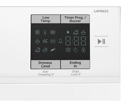 LOGIK LHP8W25 8 kg Heat Pump Tumble Dryer Nibeza Style
