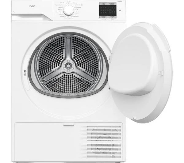 LOGIK LHP8W25 8 kg Heat Pump Tumble Dryer Nibeza Style