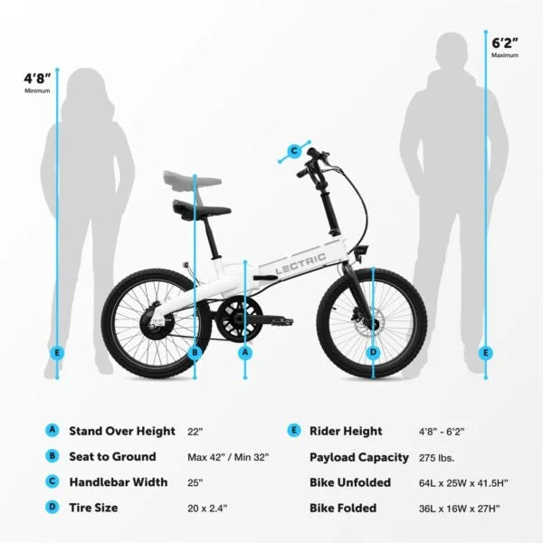 Lectric XP Lite Long-Range eBike Electric Commuter Bike Nibeza Style