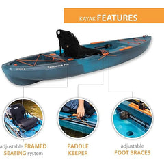 Lifetime Tamarack Pro Sit-On-Top Kayak Nibeza Style
