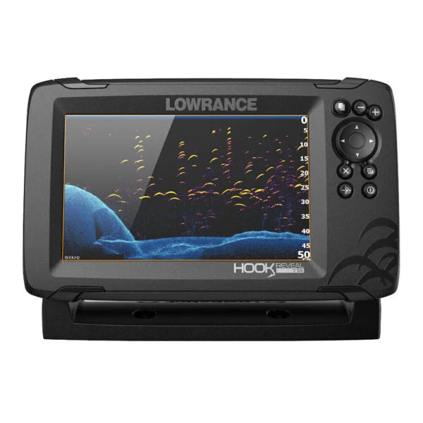 Lowrance HOOK Reveal 7 TripleShot Fish Founder Nibeza Style