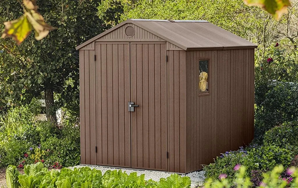 Keter Garden Shed Darwin 68 Brown Nibeza Style