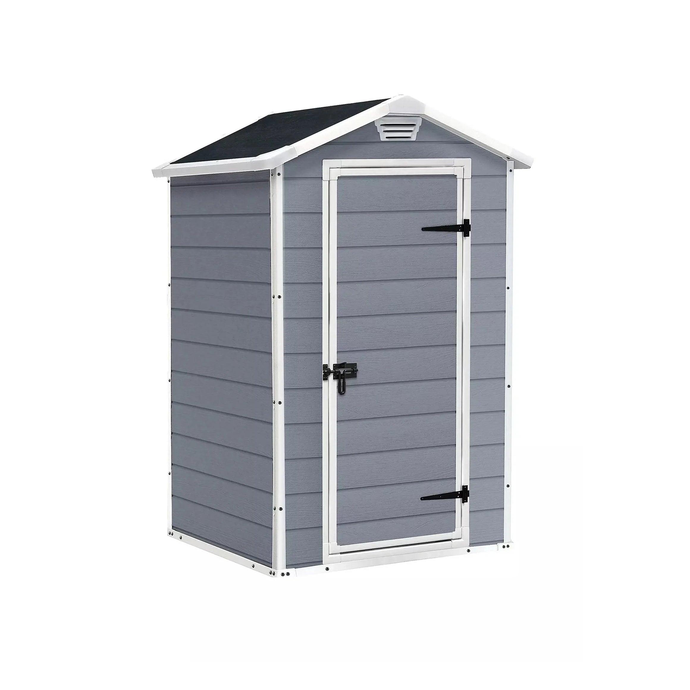 Keter 4X3 Ft Apex Manor Resin Shed Nibeza Style
