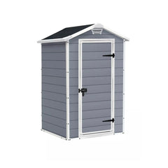 Keter 4X3 Ft Apex Manor Resin Shed Nibeza Style