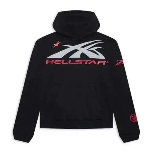 Black/Red-Hellstar Sports Hoodie NIBEZA Apparels