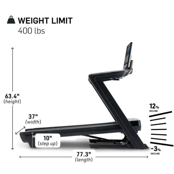 NordicTrack Commercial 2450 Treadmill Nibeza Style