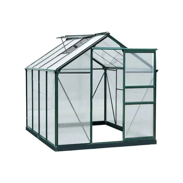 OutSunny Outdoor Greenhouse Waterproof Dark Green 2520 mm x 1900 mm x 2010 mm Nibeza Style
