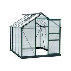 OutSunny Outdoor Greenhouse Waterproof Dark Green 2520 mm x 1900 mm x 2010 mm Nibeza Style