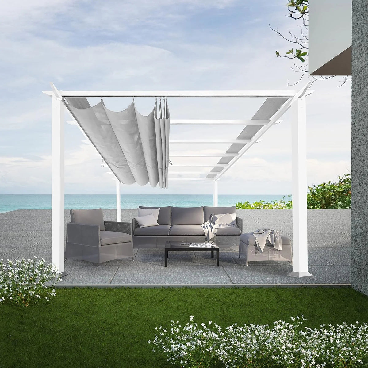 Paragon Outdoor Florence Freestanding Pergola PR100N1 Nibeza Style