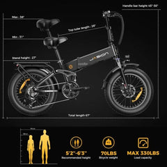 Peak Jasion X- Hunter Electric Bike Nibeza Style