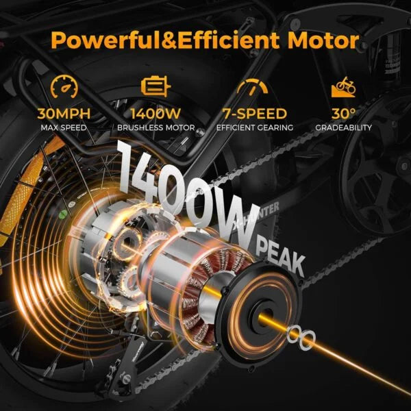 Peak Jasion X- Hunter Electric Bike Nibeza Style