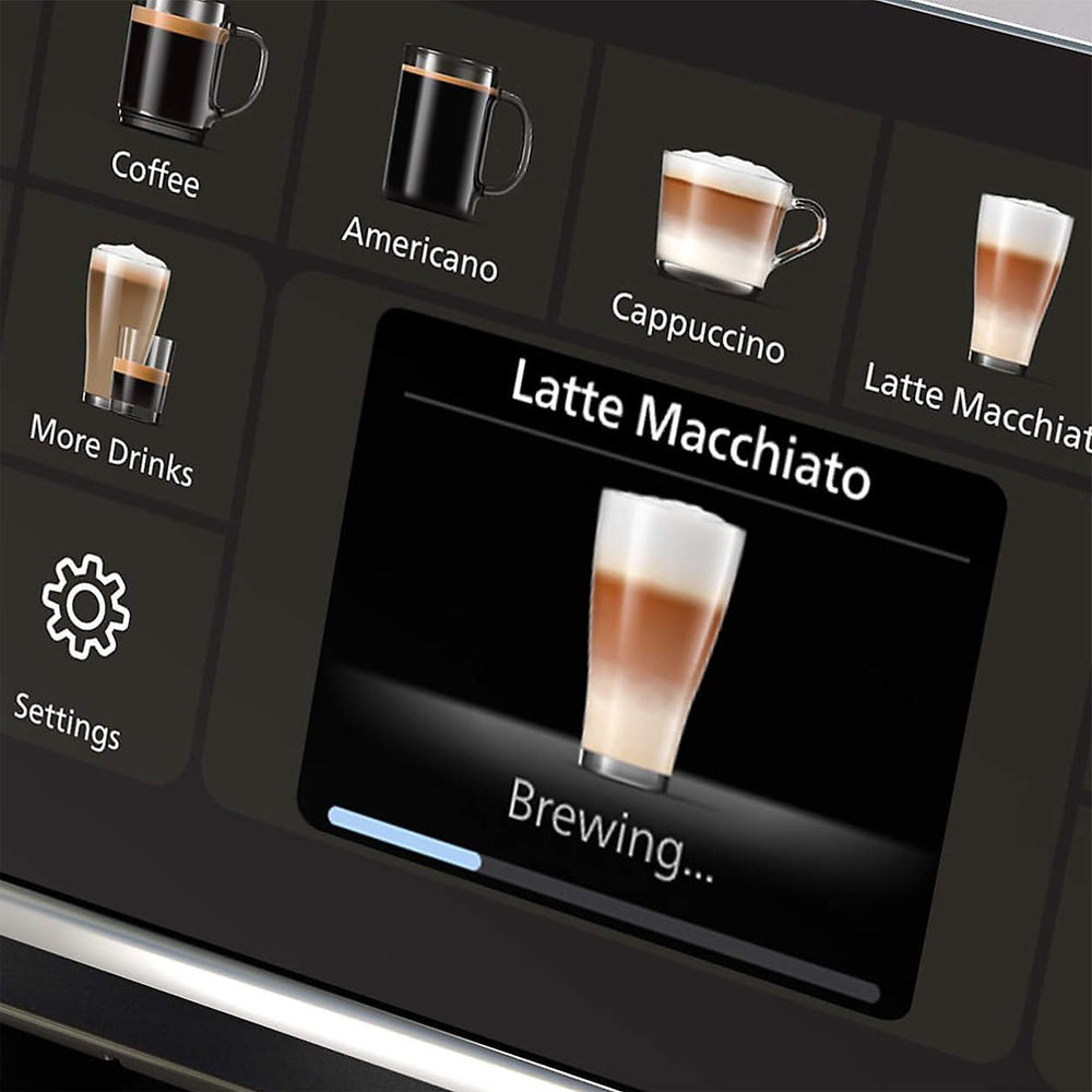 Philips 5500 Series Fully-Automatic Espresso Machine with LatteGo & Iced Coffee Nibeza Style