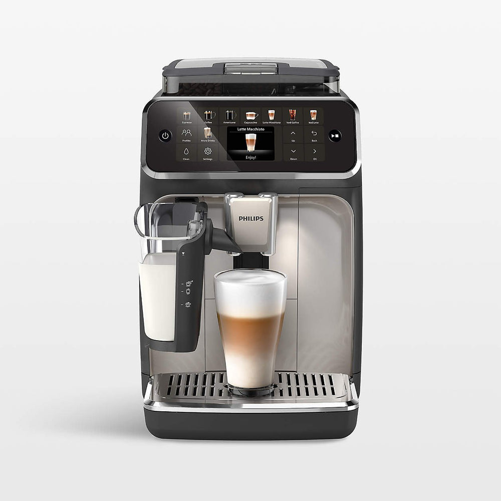 Philips 5500 Series Fully-Automatic Espresso Machine with LatteGo & Iced Coffee Nibeza Style