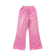 Pink Waxed Sweatpant-NIBEZA Apparels-Nibeza Style