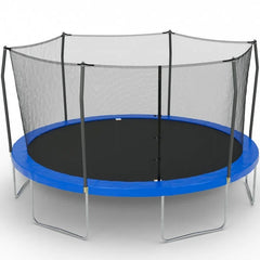 Skywalker 15′ Rectangle Trampoline with Enclosure Nibeza Style