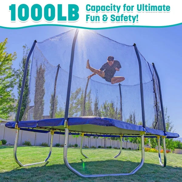 Skywalker 15′ x 9′ Rectangle Trampoline Nibeza Style