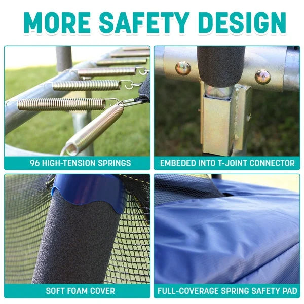 Skywalker 15′ x 9′ Rectangle Trampoline Nibeza Style