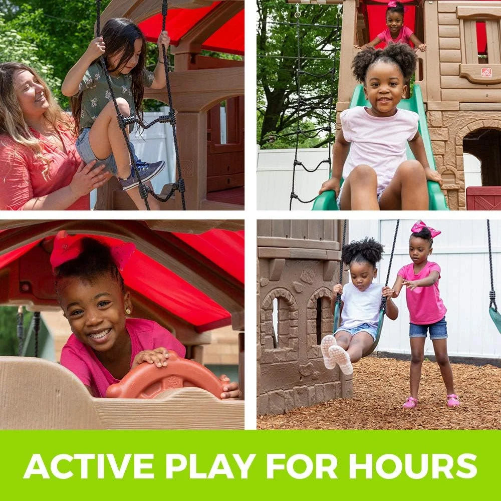 Step2 Naturally Playful Adventure Lodge Play Center Nibeza Style