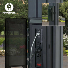 Stratford Traditional Steel Pergola Nibeza Style