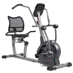 Sunny Health & Fitness Comfy Recumbent Cross Trainer Recumbent Elliptical Bike Nibeza Style