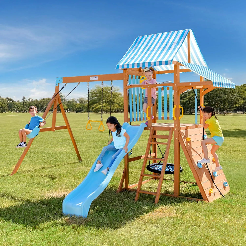 Teamson Kids Laguna Swing Set Playset Nibeza Style