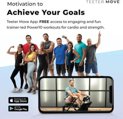 Teeter Power10 Elliptical Rower Nibeza Style